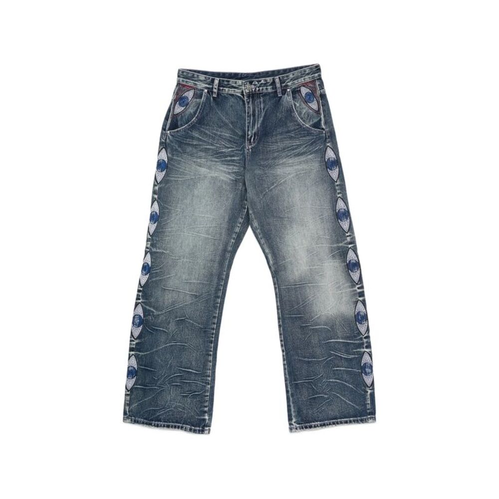 Kidsuper Blue Denim - Regular & Straight-Leg Jeans Men